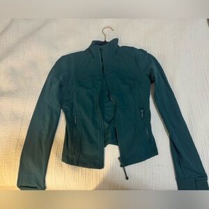 LuluLemon Define Nulu Cropped Jacket - BRAND NEW - Storm Teal